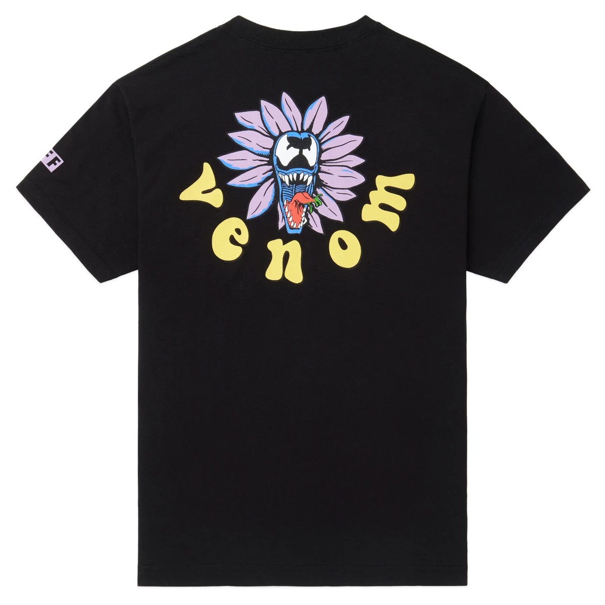 Neff x Marvel Mens Venom Floret Black Tee Shirt NWT 3XL | eBay