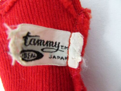 Vintage - Ideal Tammy Doll COSTUME DA BAGNO HELENCA ROSSO DIVERTENTE AL SOLE - Costume da bagno - Foto 8 di 10