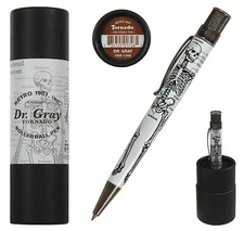 Retro 51 Metalsmith Series #VRR-1346 / Dr. Gray Rollerball Tornado Pen 