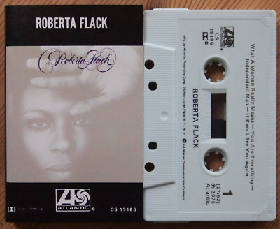 ROBERTA FLACK (ATLANTIC CS 19186) 1978 USA CASSETTE TAPE SOUL FUNK EX COND!!