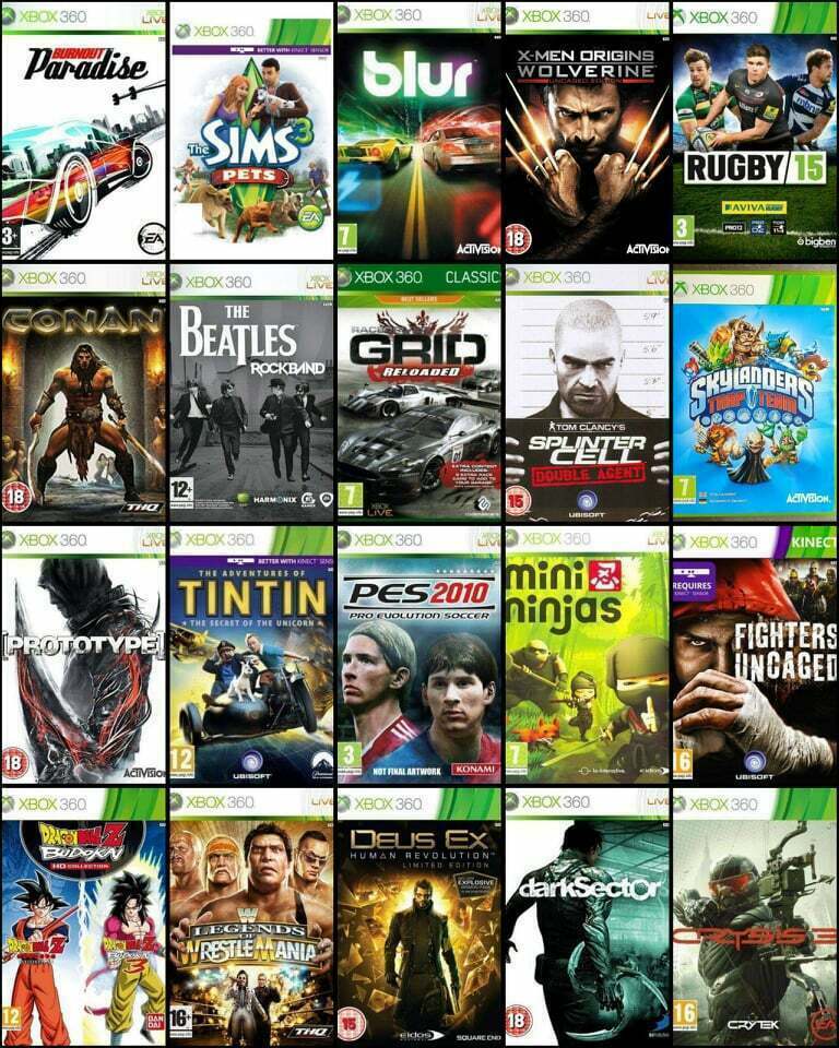 Xbox 360 Games - 1 or Bundle - Fast &amp; UK Stock | eBay