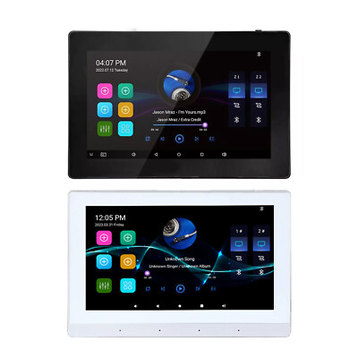 On-Wall Amplifier WIFI Touch Screen Bluetooth Android Audio 7'' Background Music