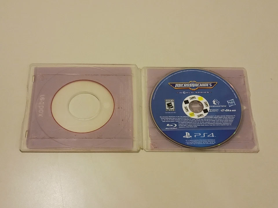 Micro Machines World Series PS4 Sony PlayStation 4, 2017 Disc Only - Image 2 of 4