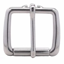 Roller Buckle Stainless Steel 1-1/2" Heavy Duty 1525-00 by Tandy Leather