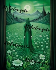 Digital Art Emerald Planet Image Picture Photo Wallpaper Limited Edition Artwork