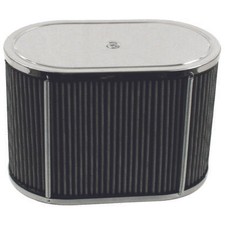 Empi 43-6006 Chrome Oval Air Cleaner Idf Weberempi Hpmx 5-12 X 9 X 6. Each