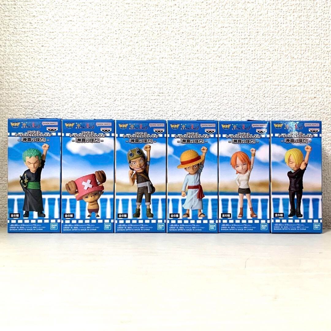 WCF ワンピース リクエストセレクション セット 33-MY0516-15 ONE PIECE WCF World Collectable Figure 仲間の印だ Complete