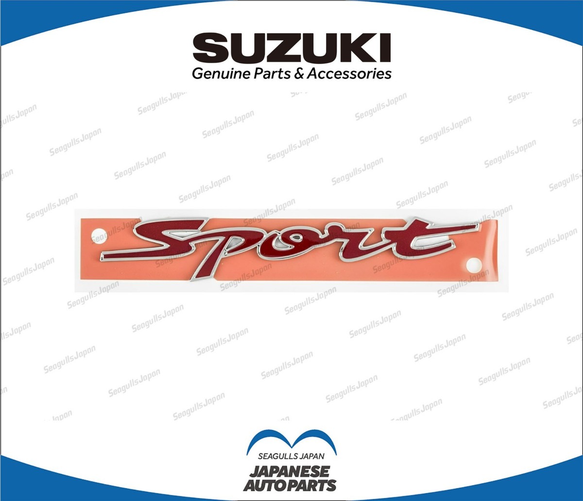 SUZUKI SWIFT SPORTS ZC33 REAR EMBLEM 77841-70L00-DFT GENUINE OEM