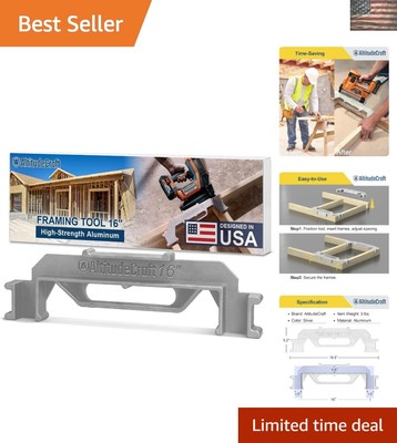 Lightweight 16-Inch Framing Stud Tool - Built for Precision and Reliability