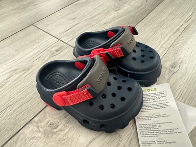 Crocs All Terrain Clog T in Navy, Kleinkind Größe 4/C4 (EU 19-20) NEU