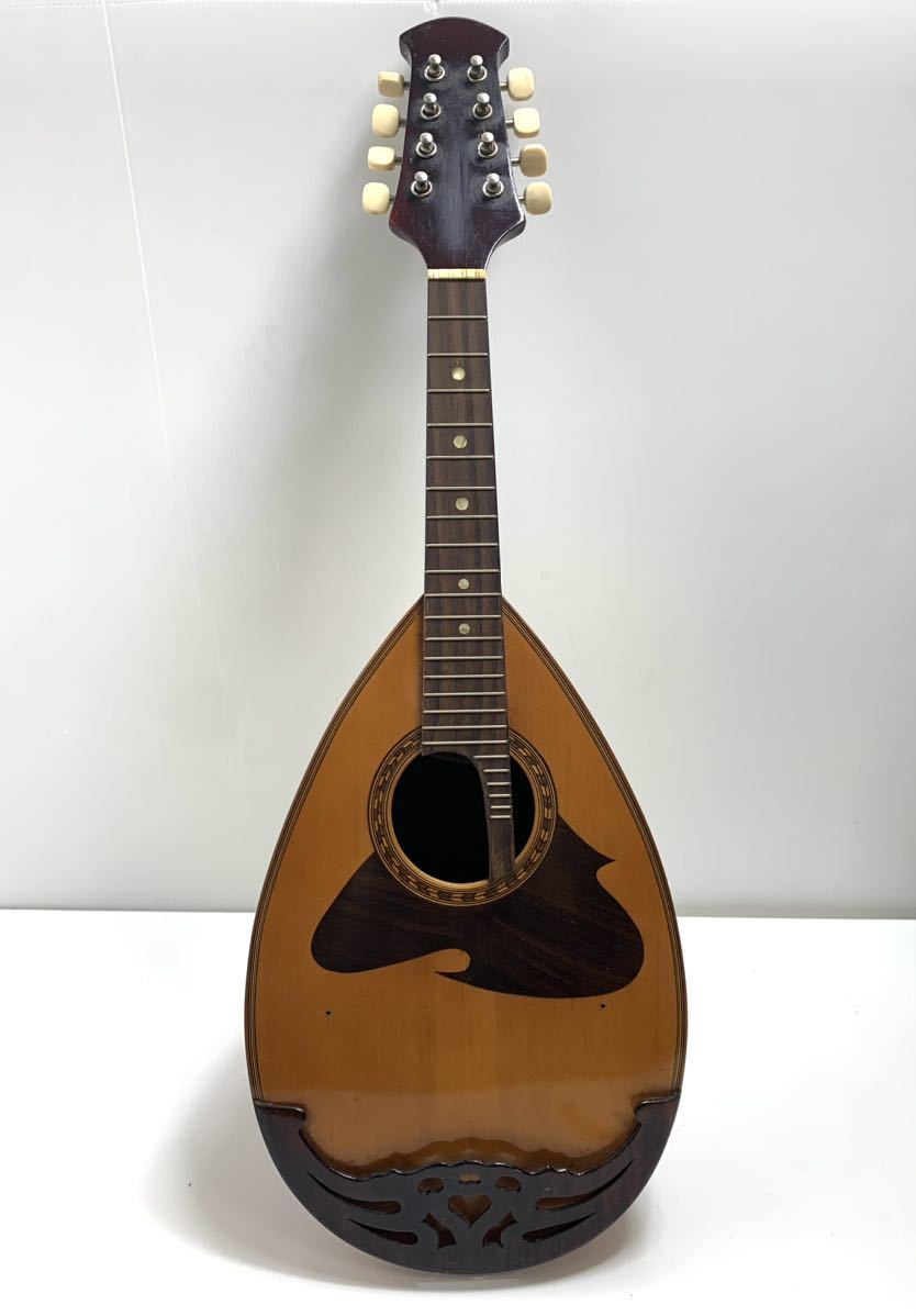 ★SUZUKI マンドリン Model No226 1968年 Mandolin Suzuki Nagoya Japan Bowl Back No.226 1968 Natural