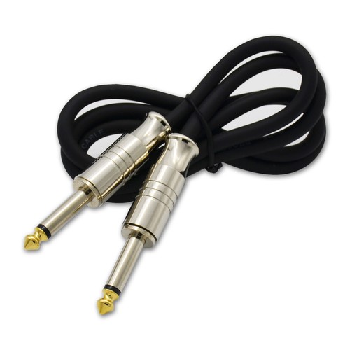 Amplificador de bajo para guitarra eléctrica cable 1/4" enchufe TS a (1/4 in) conector macho | eBay