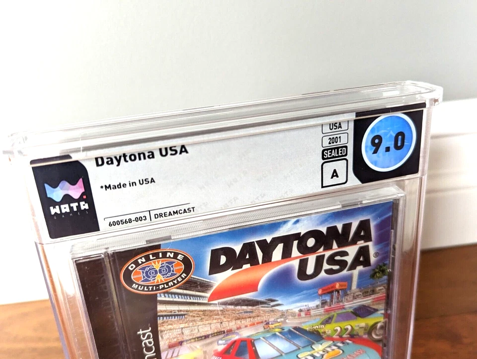 NEW ✹ Daytona USA ✹ SEGA DREAMCAST ✹ WATA 9.0 A GRADED VIDEO GAME ✹ CGC VGA - Image 3 of 4