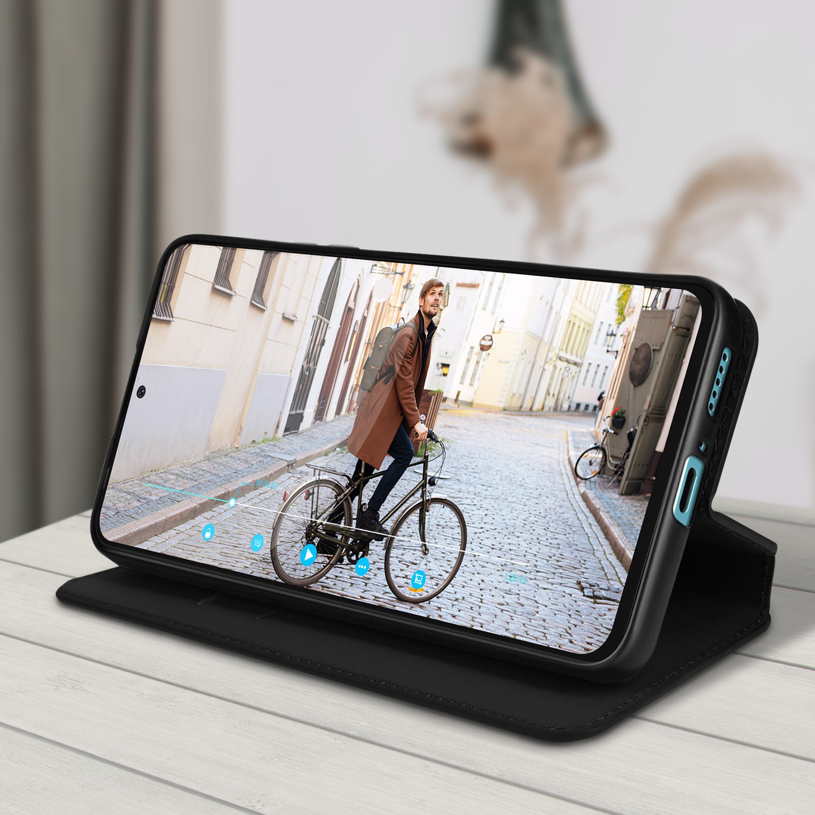 Étui Redmi Note 11 Pro Plus avec support vidéo pour un visionnage mains libres optimal