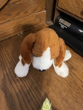 CUTE GANZ WEBKINZ BEAGLE DOG PLUSH WITH NO TAG AND FREE SHIPPING