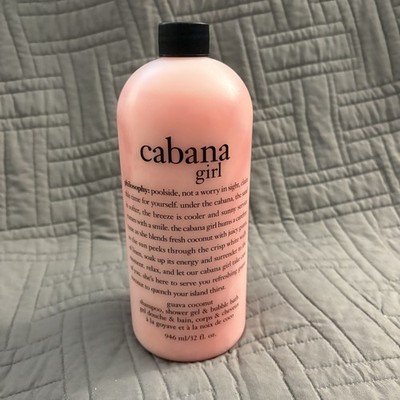 Philosophy Cabana Girl Guava Coconut Shower Gel, Shampoo 32 fl. oz.