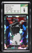 2020 Bowman's Best Decade's Atomic Refractor Luis Robert #DB-6 CSG 9 Mint v9t