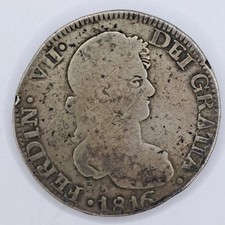8 Reales 1816 Year Colonial Mexico Coins (Pre - 1821) for sale | eBay