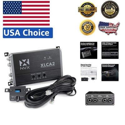 High-Power xBOOST 2-Channel Line Out Converter for Ultimate Bass Experience