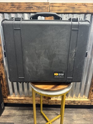 Pelican Case 1620 Black Rolling Travel Hard Case W/ Telescoping Handle USA Made