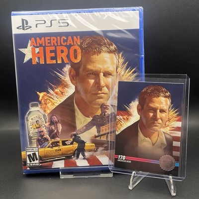 American Hero (PS5) Limited Run #026 - New - SEALED W/Card