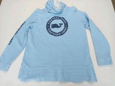 Vineyard Vines Men's Soft Blue Light Pullover Hoodie Sz Large Beachwear Hoodie
