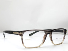 Bvlgari BV3044 5483 Havana Striped Gradient Men's Eyeglasses Frames 55-17-145