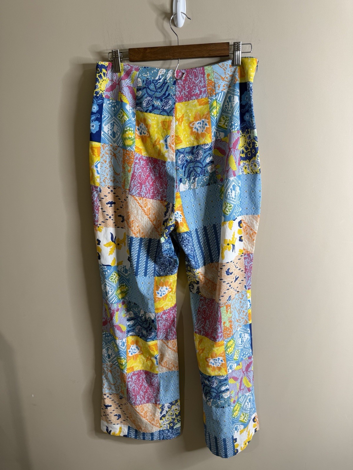 Women’s Cider Patchwork Pants Lightweight Bootcut… - image 3