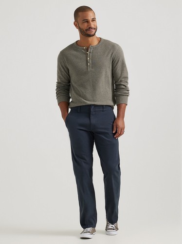 Lee Men's Extreme Motion Khaki Pant- Navy