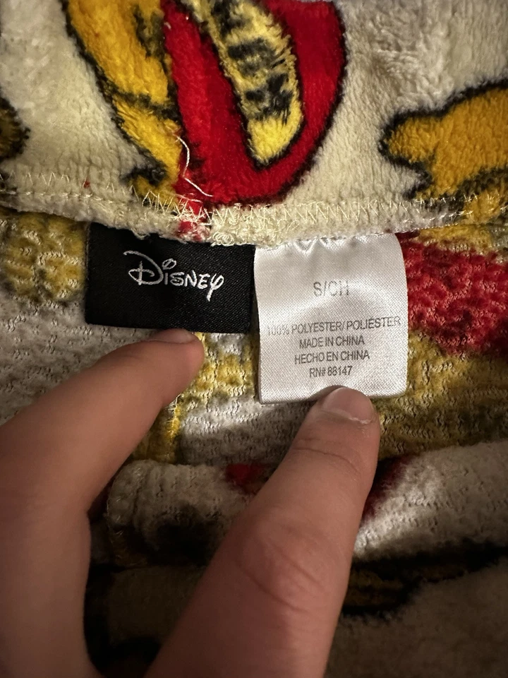 Pantalones de salón pijama polar para dormir talla pequeña Disney Winnie the Pooh para mujer Foto 4 de 4