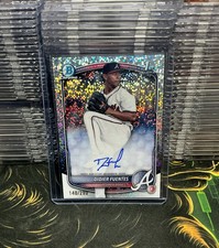 Didier Fuentes Bowman Chrome 2025 Speckle /299 Auto
