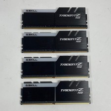 G.Skill TridentZ RGB Series 32GB 4x8GB RAM DDR4 3000MHz F4-3000C16Q-32GTZR