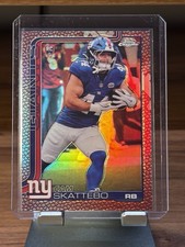 2025 Topps Chrome Cam Skattebo #99 Pigskin/Football Leather Rookie Card RC