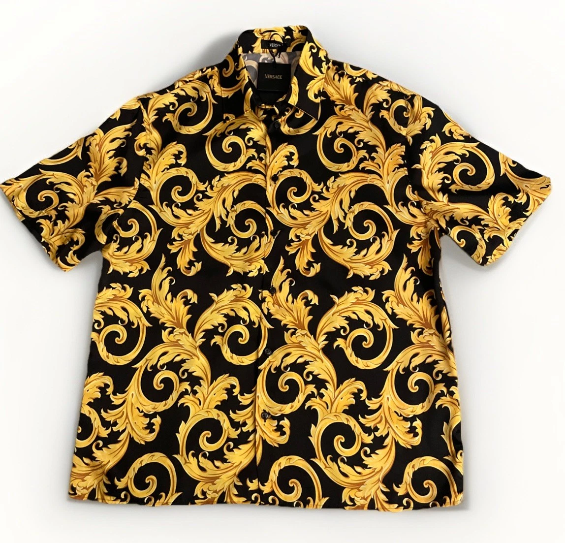 Versace Gold Shirts for Men for sale | eBay