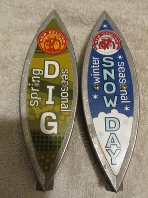 Beer Tap Handle New Belgium DIG SNOW DAY Seasonal Bar Decor Man Cave Collectible