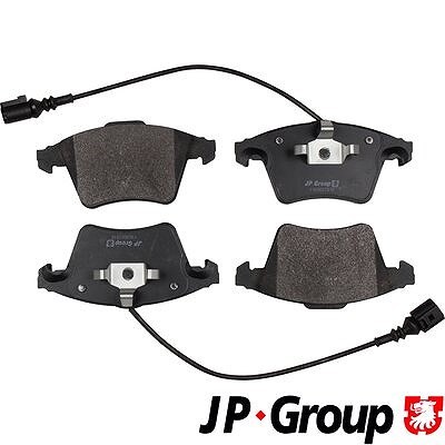 JP Group Bremsbelagsatz, Scheibenbremse Vorderachse FüR VW-image
