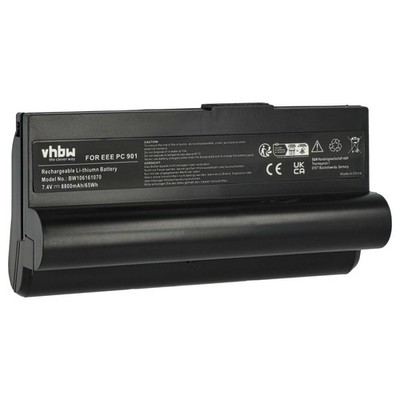 Akku für Asus Eee PC 8G 4G 701 700 12G 2G 20G 900 8800mAh 7,4V