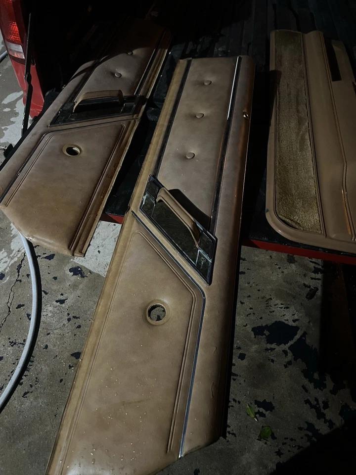 1978-1988 Oldsmobile Cutlass Upper Door Panels Nice 79 80 81 82 83 84 85 86 87 - Image 3 of 3