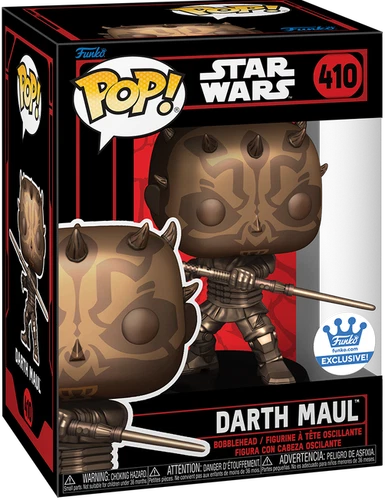 Funko POP! Star Wars - Darth Maul #410 [Bronze] Funko Shop Exclusive