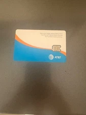 BRAND NEW ATT SIM CARD 4G NANO PREPAID/POST-PAID