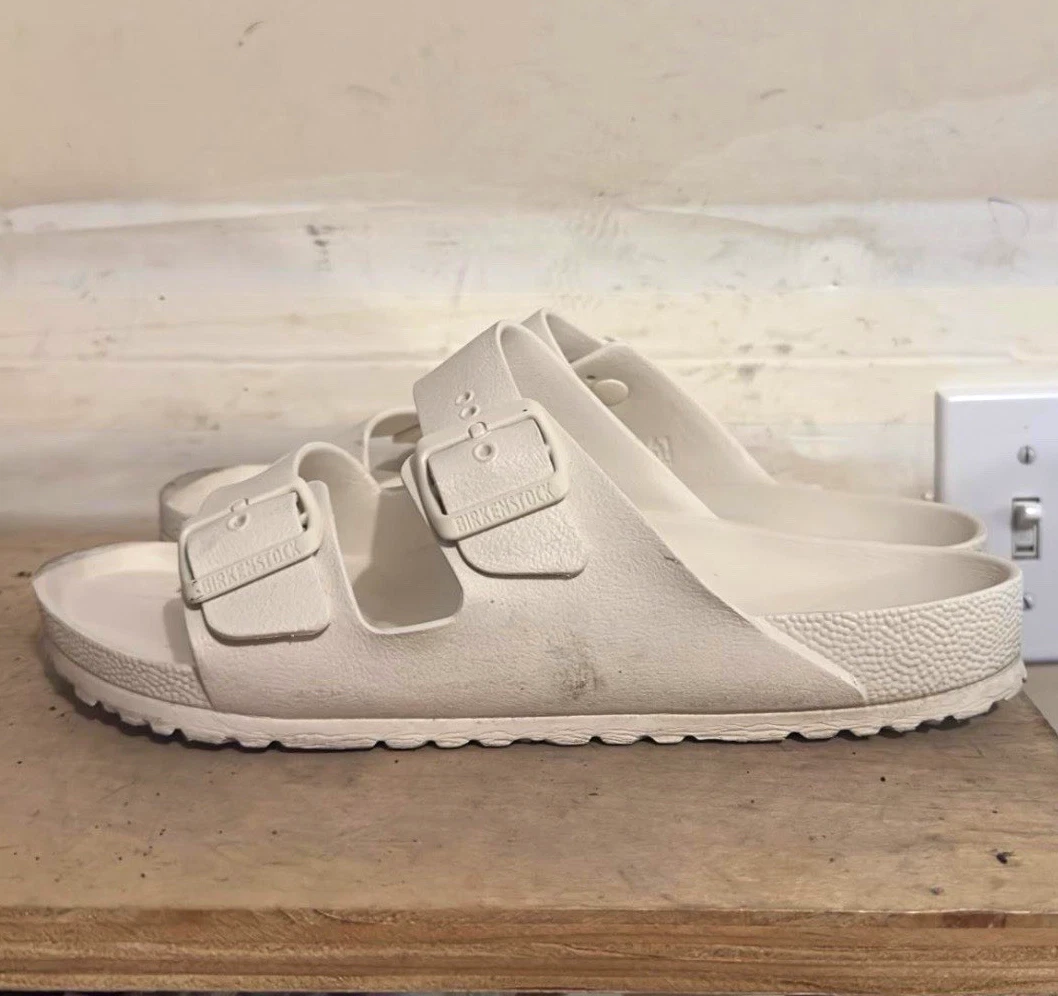 Birkenstock White Sandals for Men for sale | eBay display picture 1