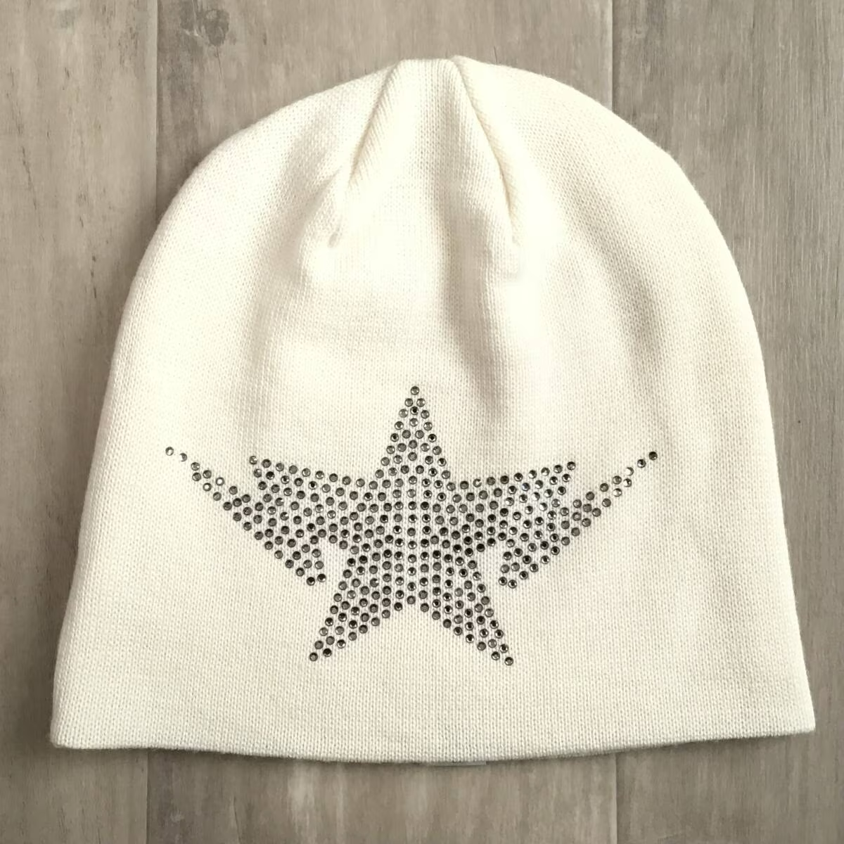 帽子 BAPE STA RHINESTONE BEANIE Crystal Stone BAPE STA LOGO beanie knit cap APE STAR Black A