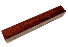 South American Bloodwood turning blank 1-1/2" x 1-1/2" x 10-1/4" y50 Dried