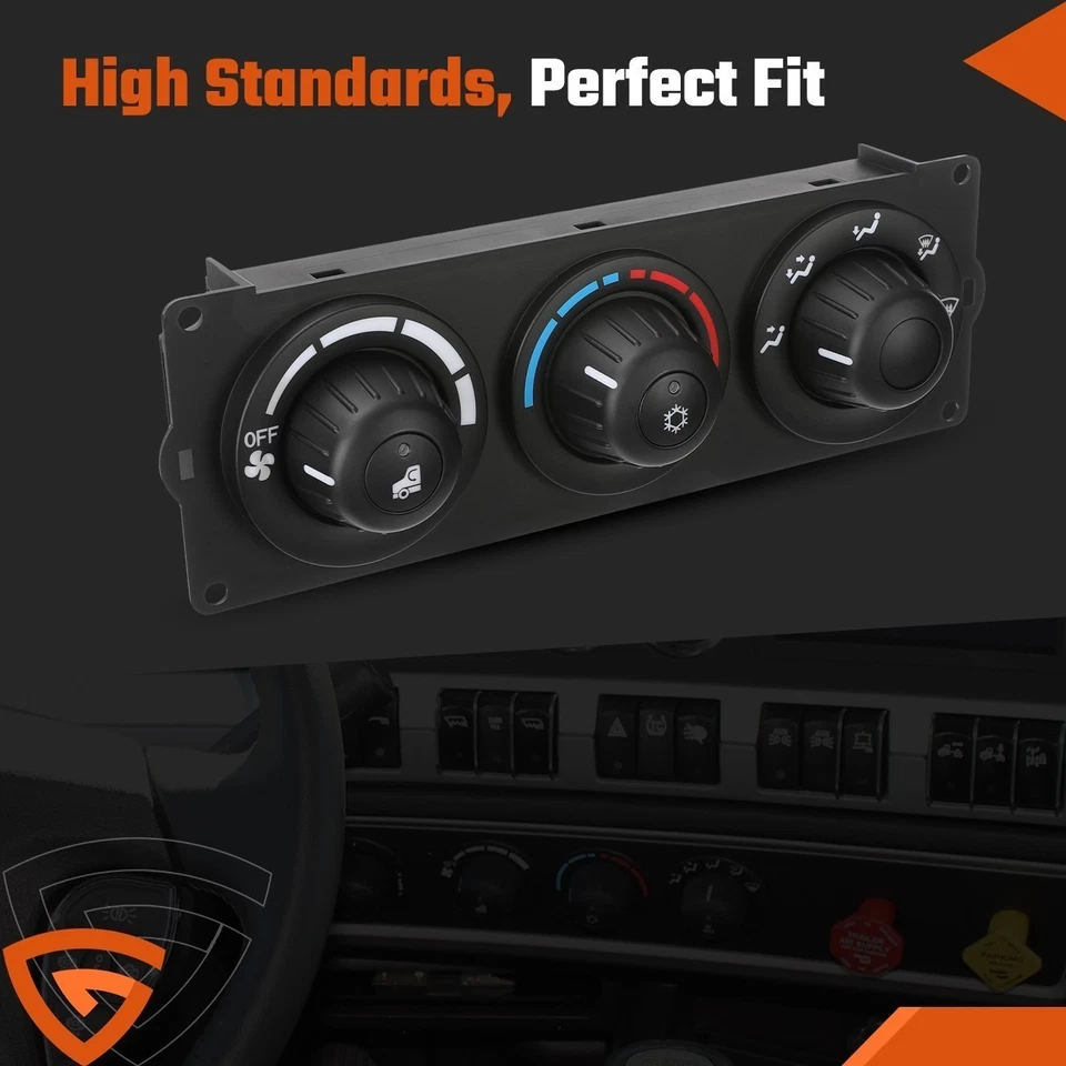 Módulo de control climático calentador de aire acondicionado HVAC F21-1013-21-000 para Kenworth Paccar 06-23 Foto 3 de 4