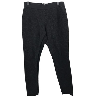 J. Crew Charcoal Gray Pixie Ponte Knit Skinny Pants 8
