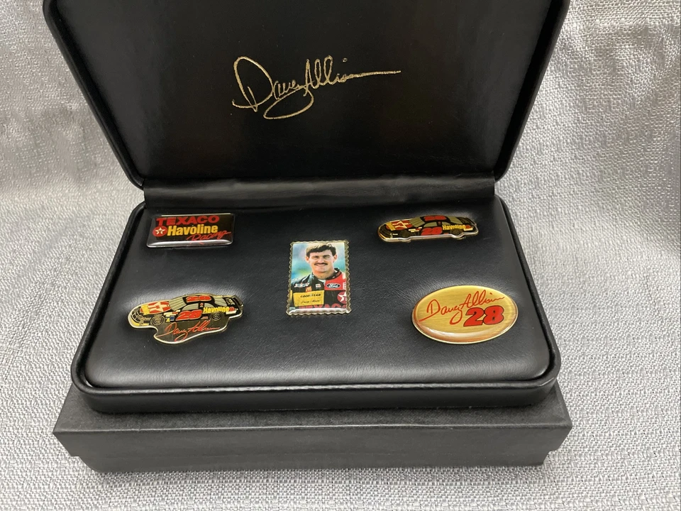 Juego de 5 prendedores Davey Allison Nascar/Texaco Foto 4 de 4