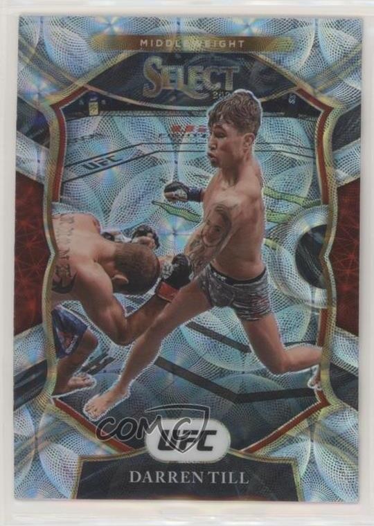 2021 Panini Select UFC Concourse Scope Prizm Darren Till #90 0g27