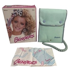 Vintage Clairol Benders Heated Flexible Shapers Hair Rollers Retro 80s Set Box