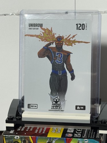 2025 Bo Jackson Battle Arena Alpha Update Blizzard Fire Unibrow Battlefoil
