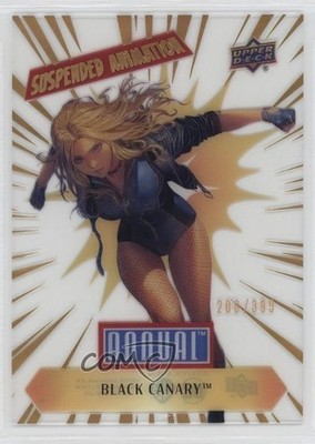 2023-24 Upper Deck DC Annual Suspended Animation /399 Black Canary #SA-26 g1m